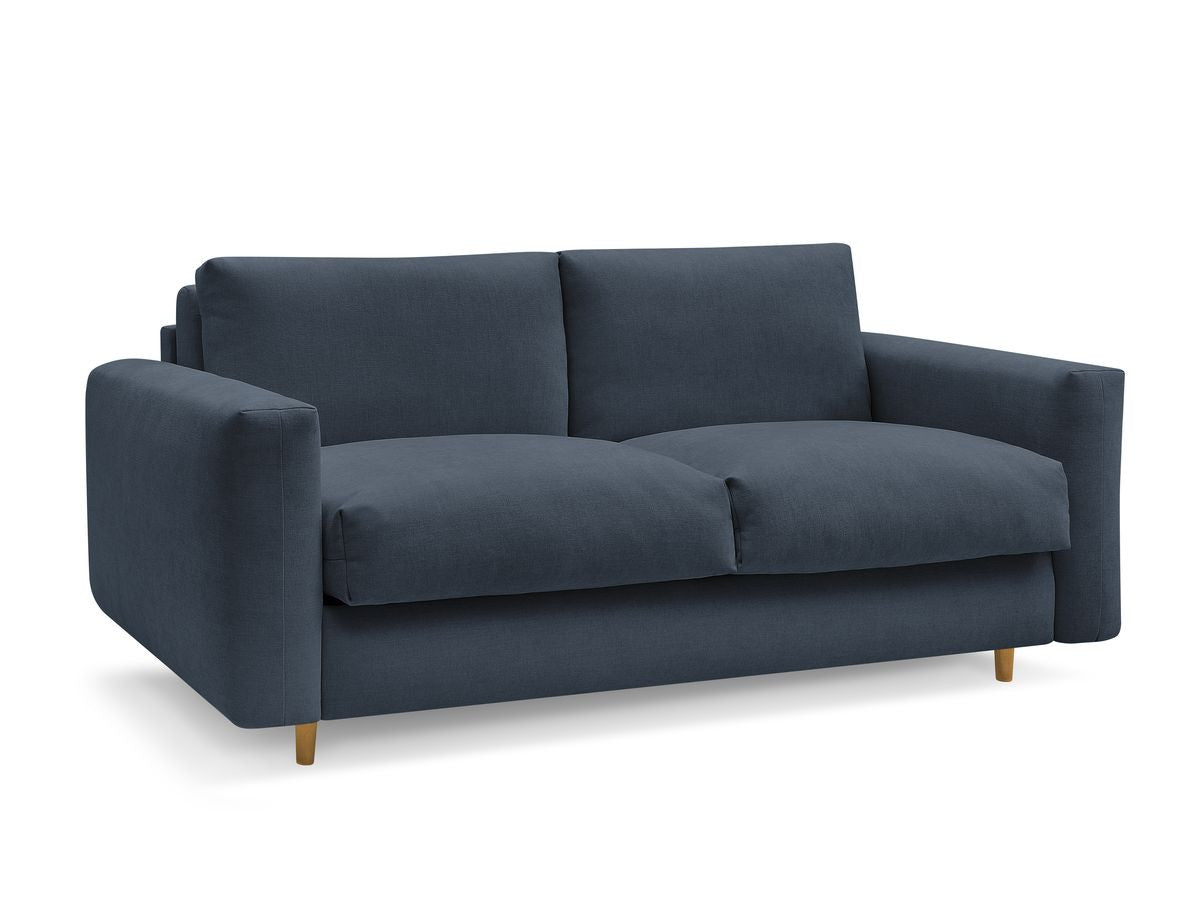 Rett sovesofa NYHET COCOONE med hurtigåpning i glatt stoff