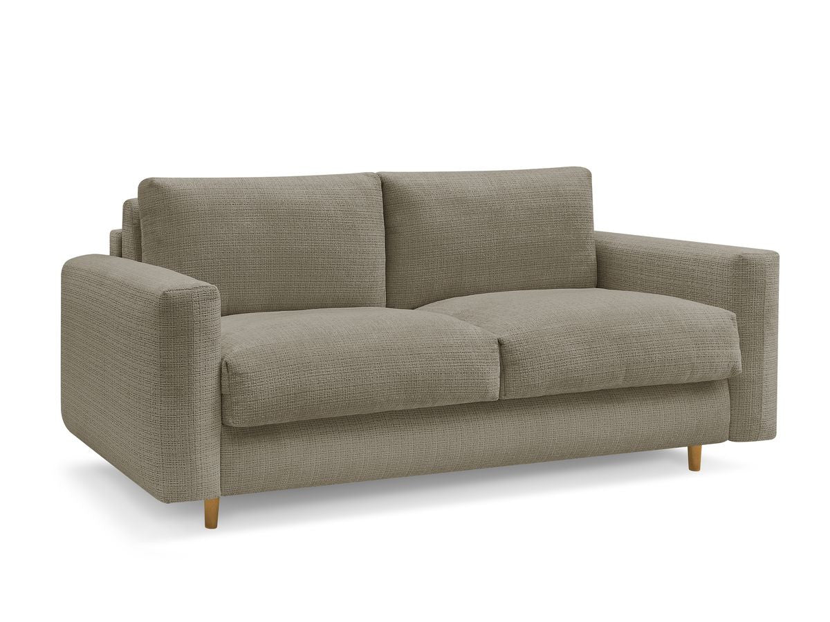 Rett sovesofa NYHET COCOONE med hurtigåpning i teksturert stoff