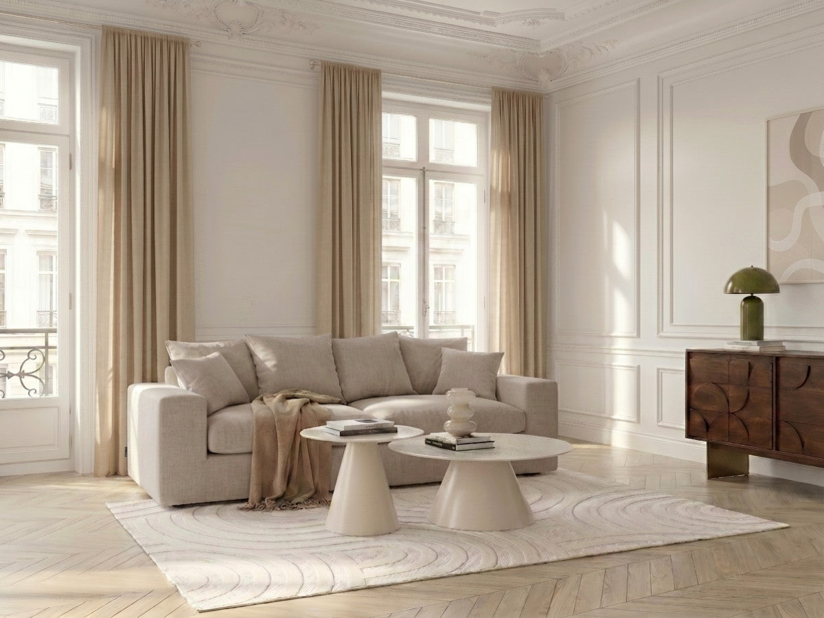 Rett sofa 2-seter NEVADA i chenille