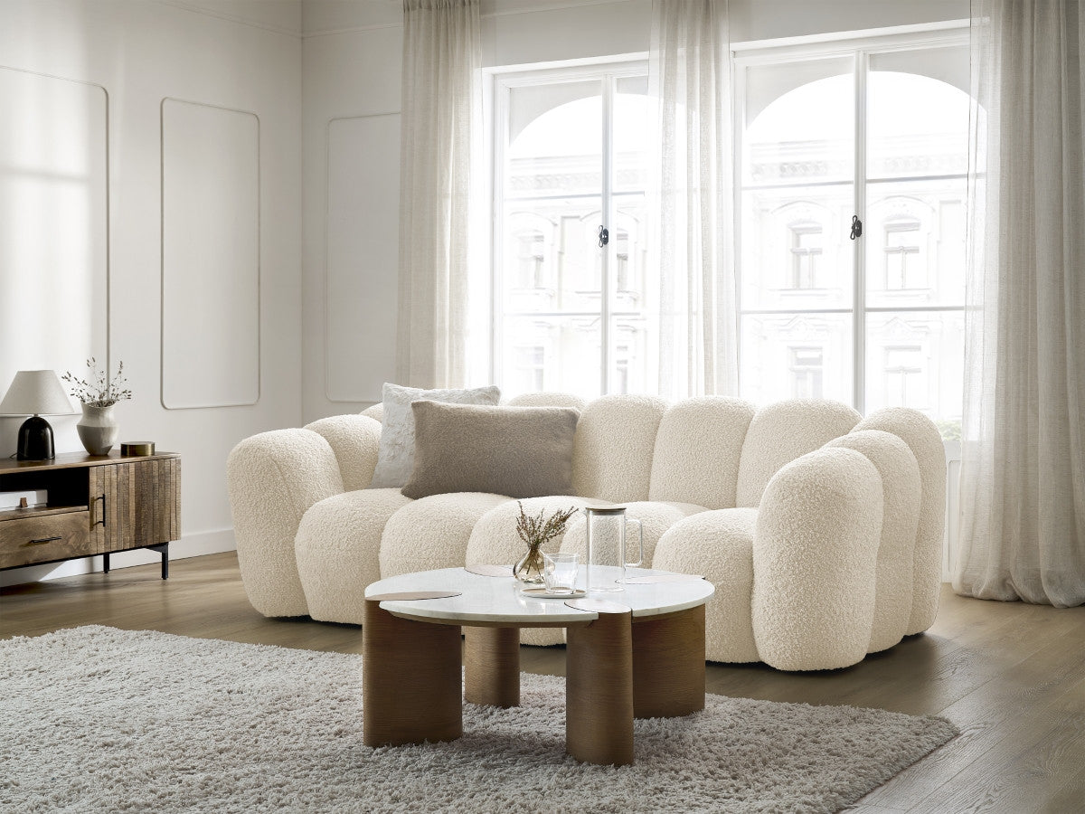 Rett sofa 3-seter HIPPOLYTE