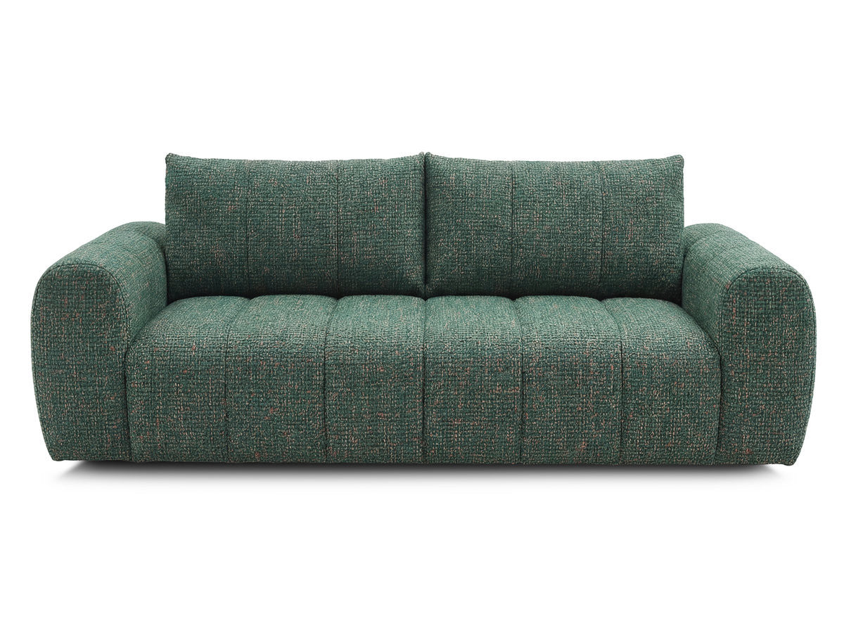 Rett sofa 3-seter NESTY i melert stoff