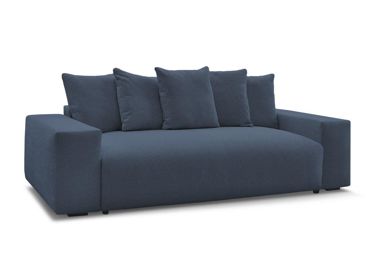 Rett sofa 3-seter VOLTAIRE i melert stoff