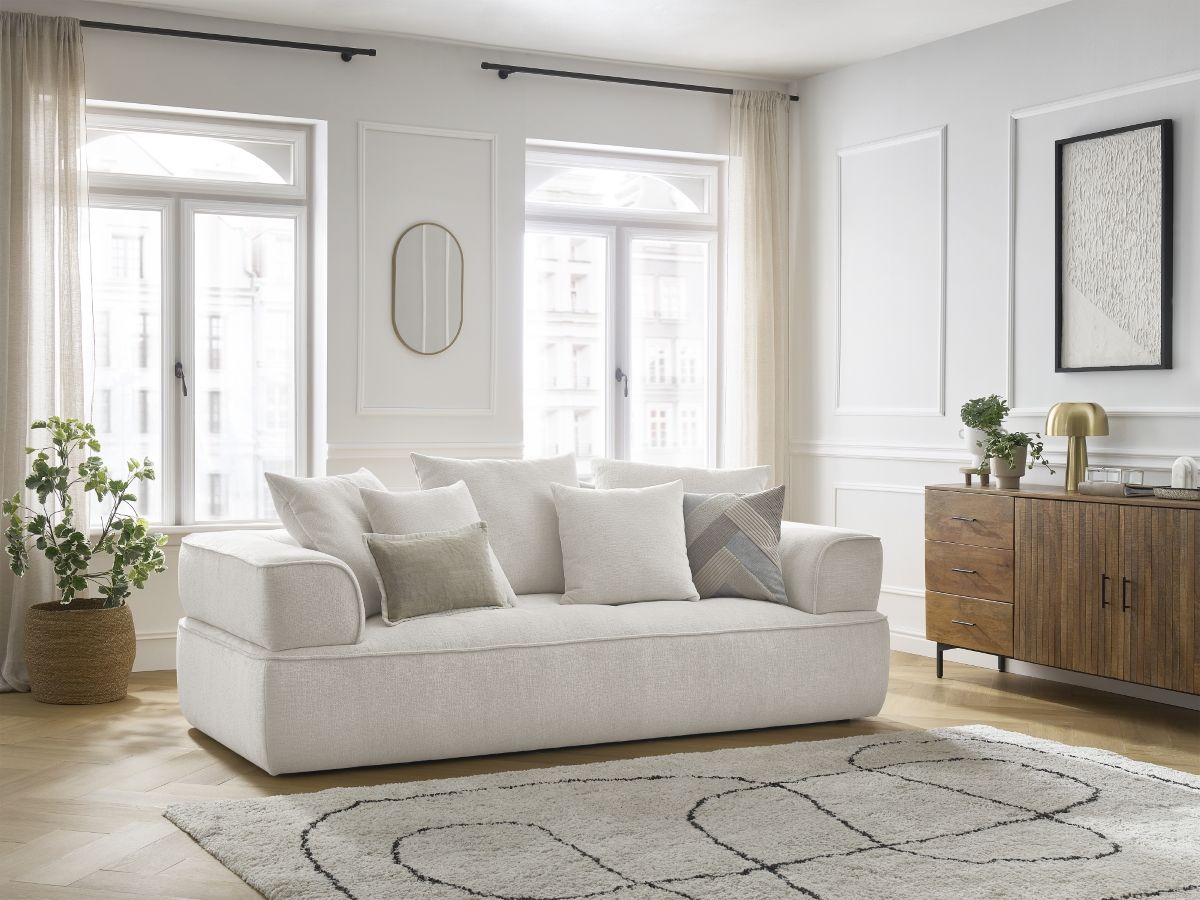 Rett sofa 3-seter WHESLEY