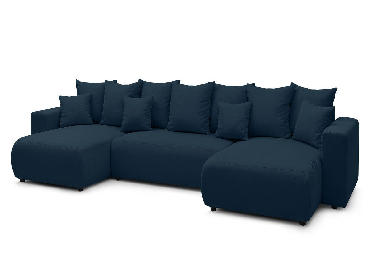 U-sovesofa med oppbevaring ENVY i kordfløyel
