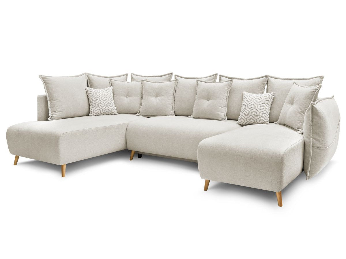 U-sovesofa med oppbevaring NESSA