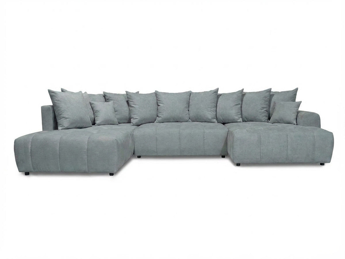 U-sovesofa ROXELANE i melert stoff