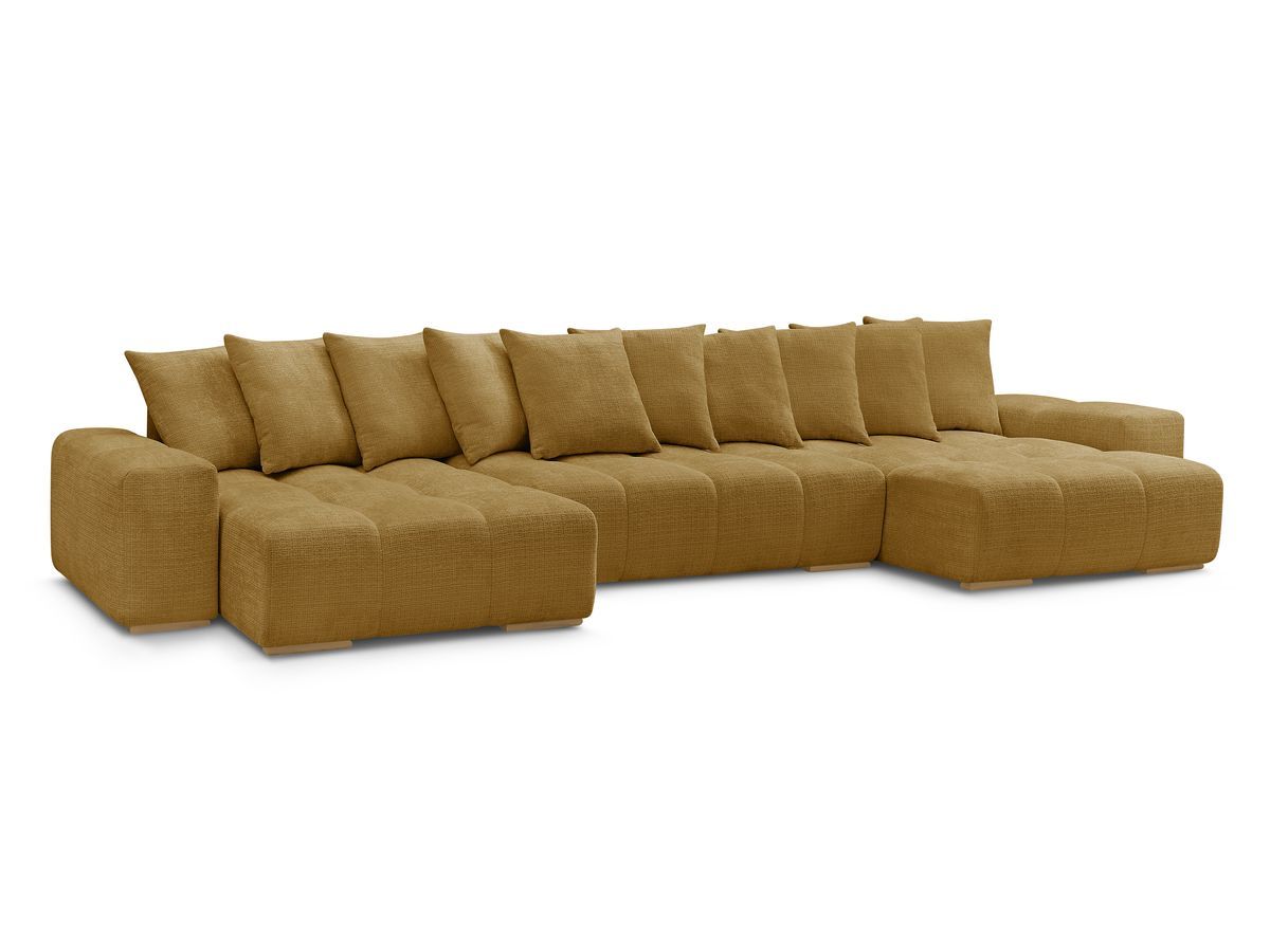 U-sofa ANAKIN i teksturert stoff
