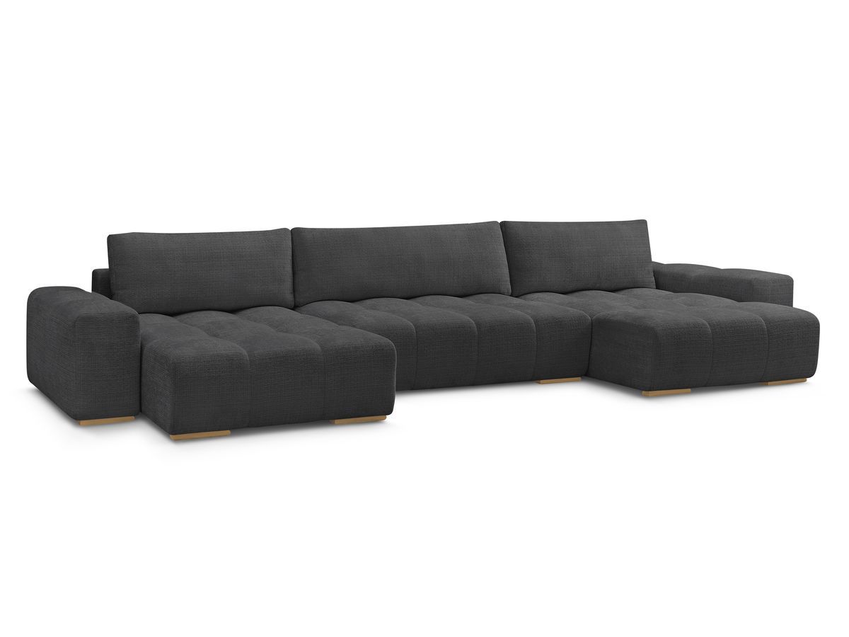 U-sofa ANAKIN i teksturert stoff