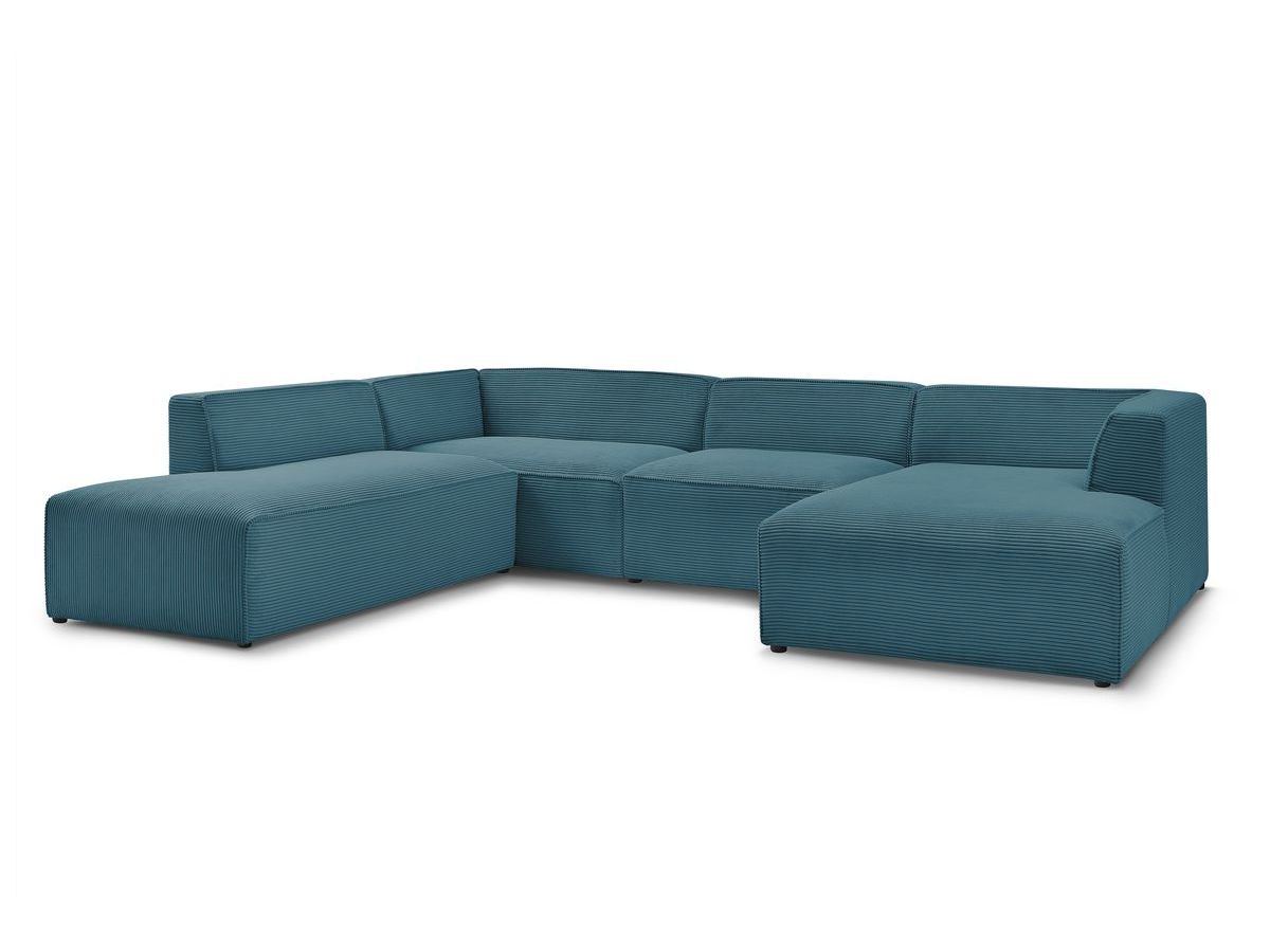 U-sofa MEGEVE i kordfløyel