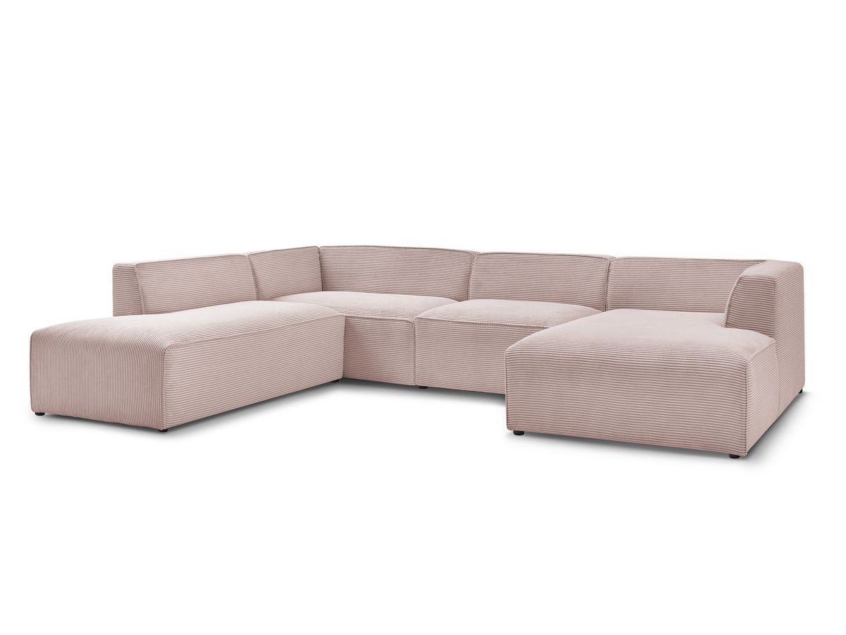U-sofa MEGEVE i kordfløyel