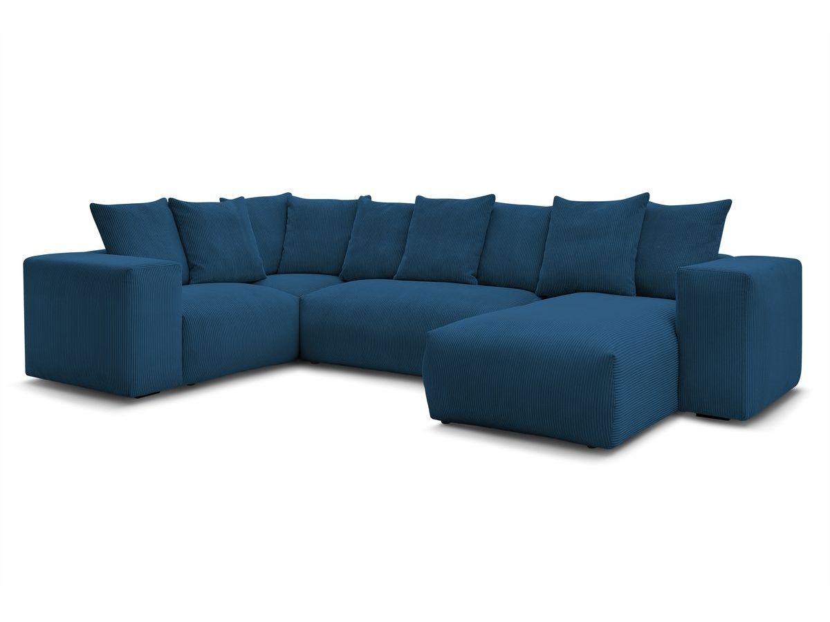 U-sofa modulær VOLTAIRE 1 sjeselong, 1 sittemodul 2-seter, 1 hjørne, 1 sittemodul 1-seter