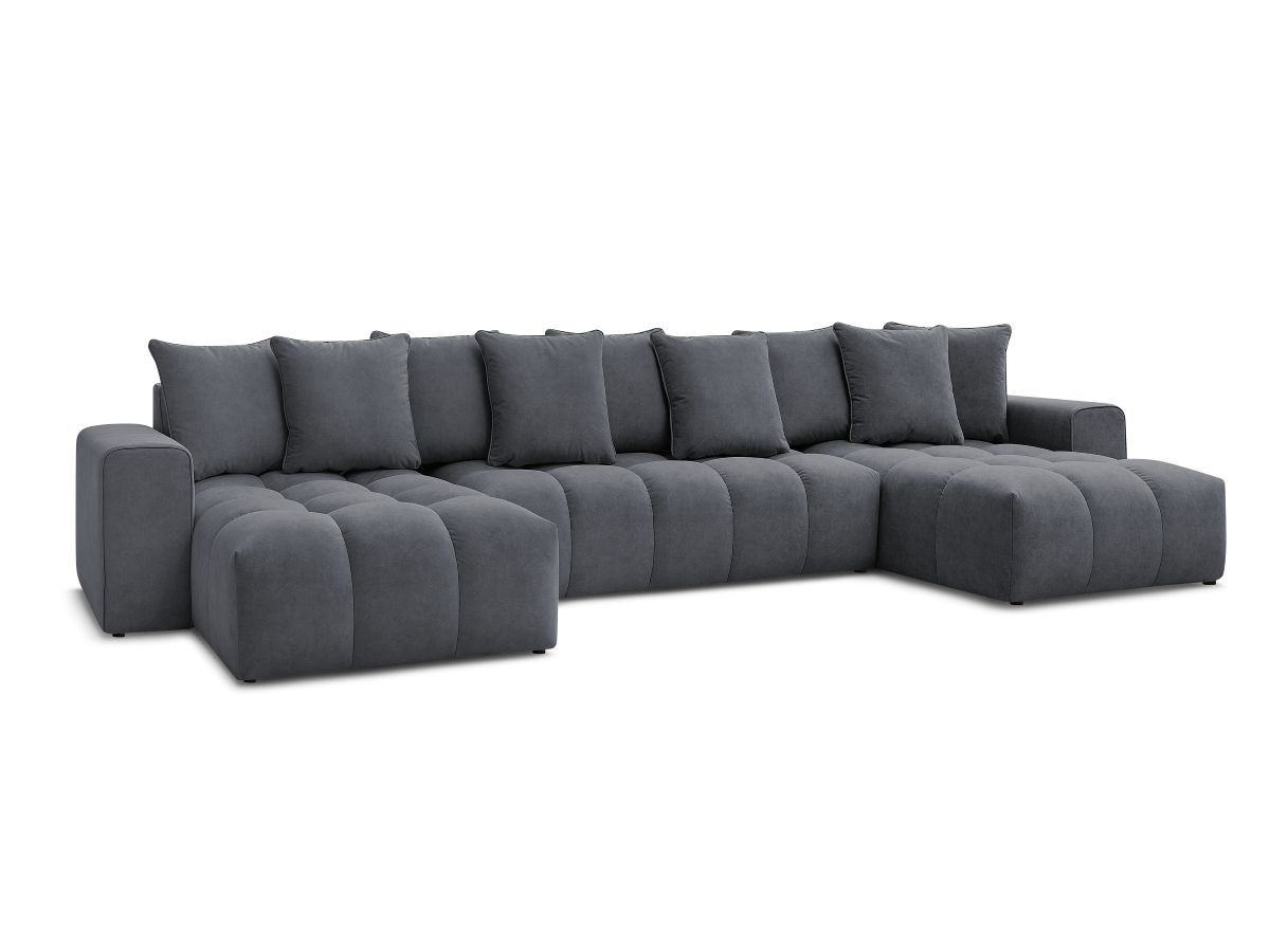 U-sofa MONT-BLANC fløyel