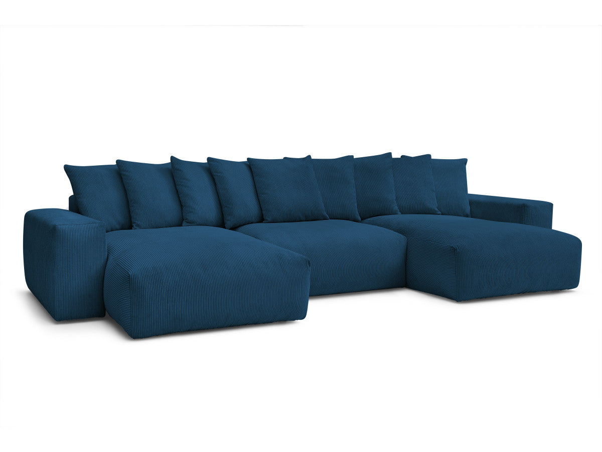 U-sofa VOLTAIRE i kordfløyel