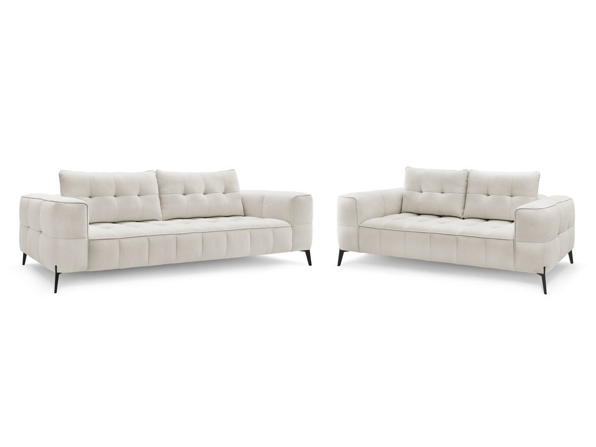 Sofagruppe 3 + 2 seter ANIS i teksturert stoff
