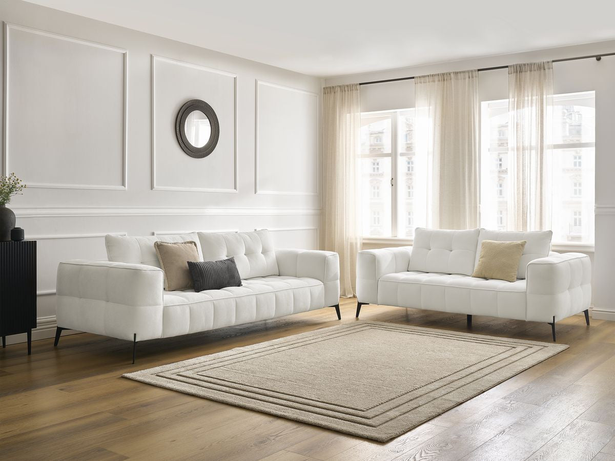 Sofagruppe 3 + 2 seter ANIS i teksturert stoff