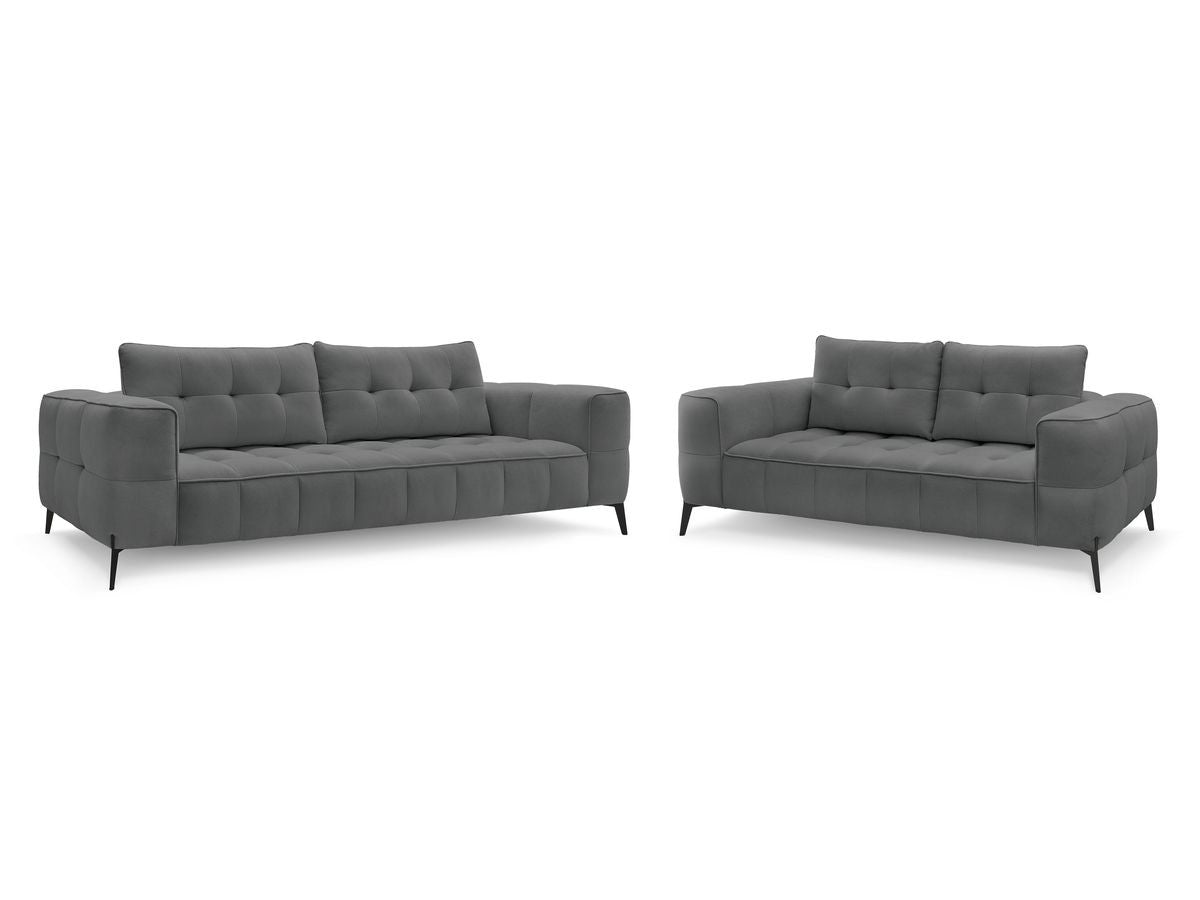 Sofagruppe 3 + 2 seter ANIS i teksturert stoff