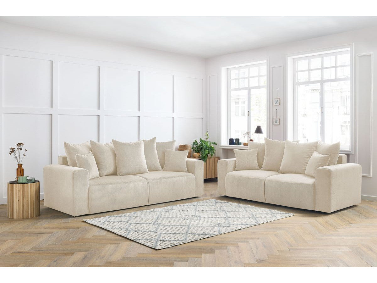 Sofagruppe 3 + 2 seter ENVY i kordfløyel