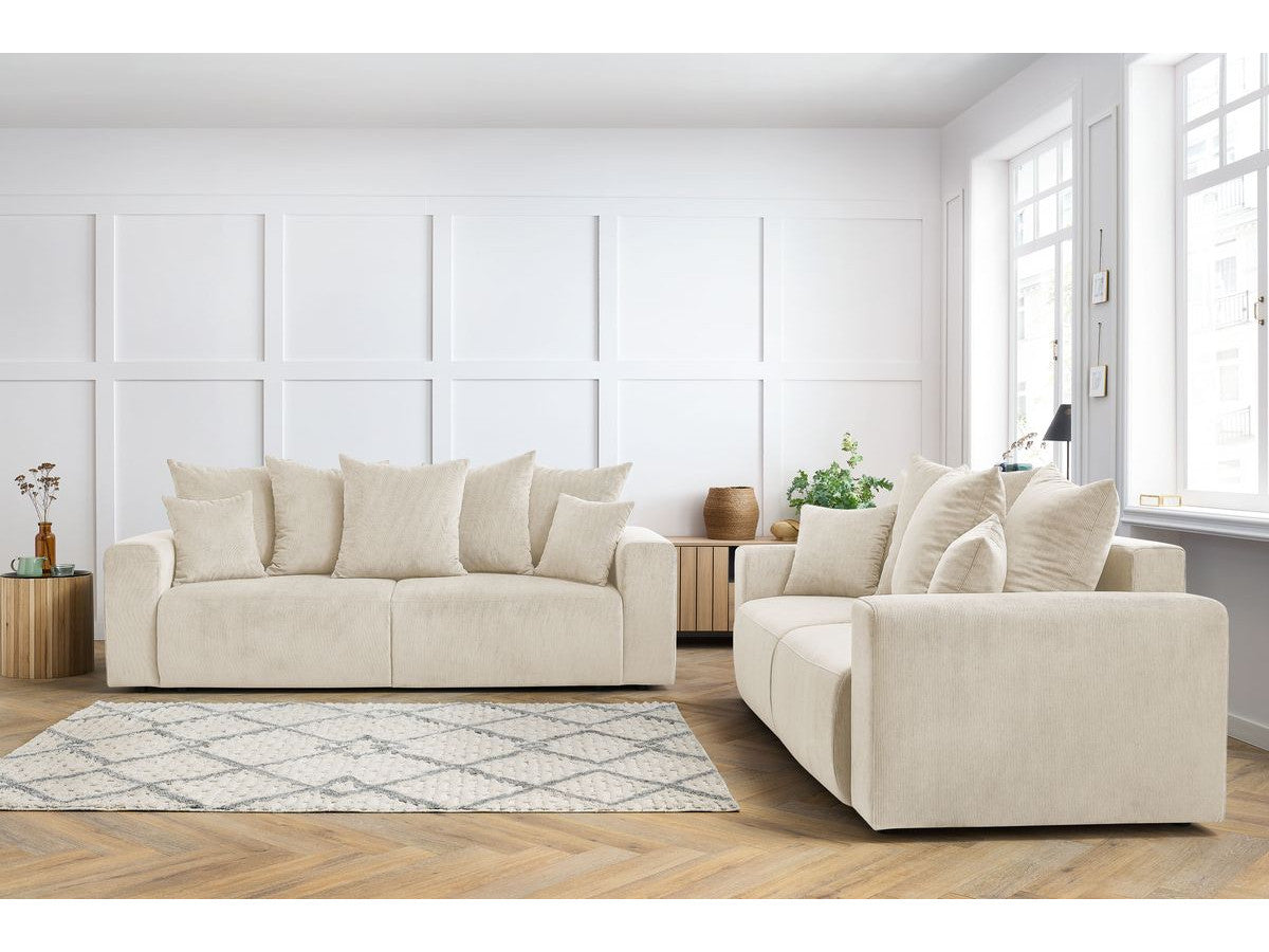 Sofagruppe 3 + 2 seter ENVY i kordfløyel