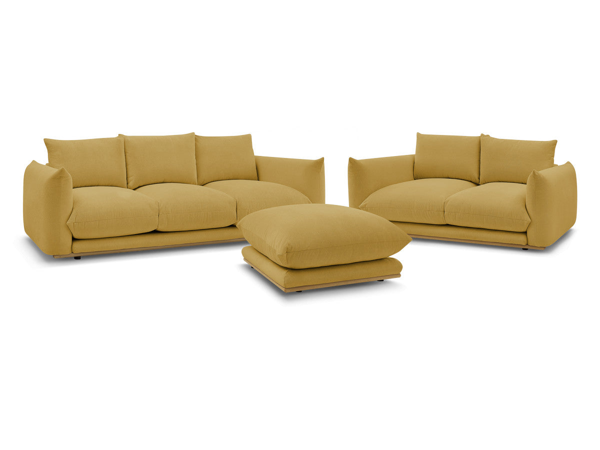 Sofagruppe 3+2 seter ERNEST med puff