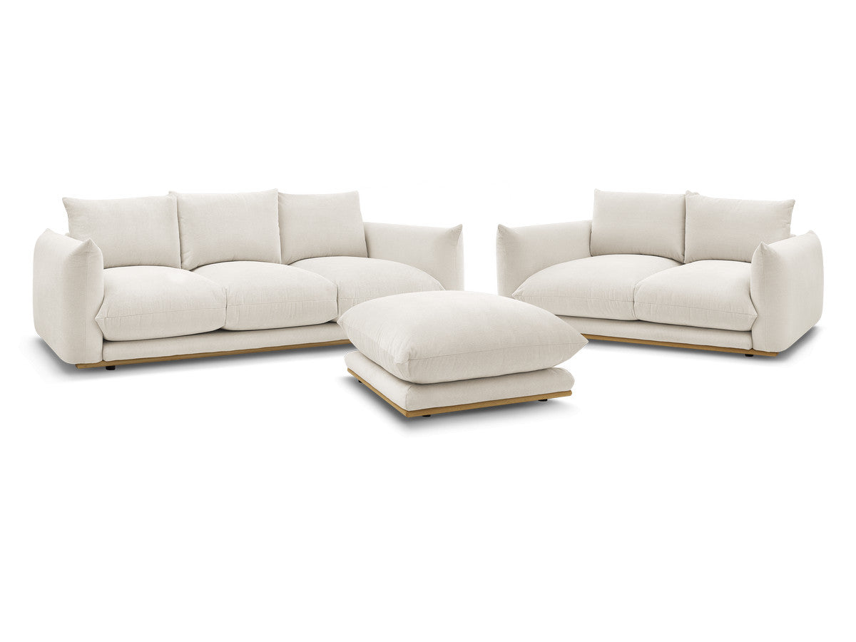 Sofagruppe 3+2 seter ERNEST med puff