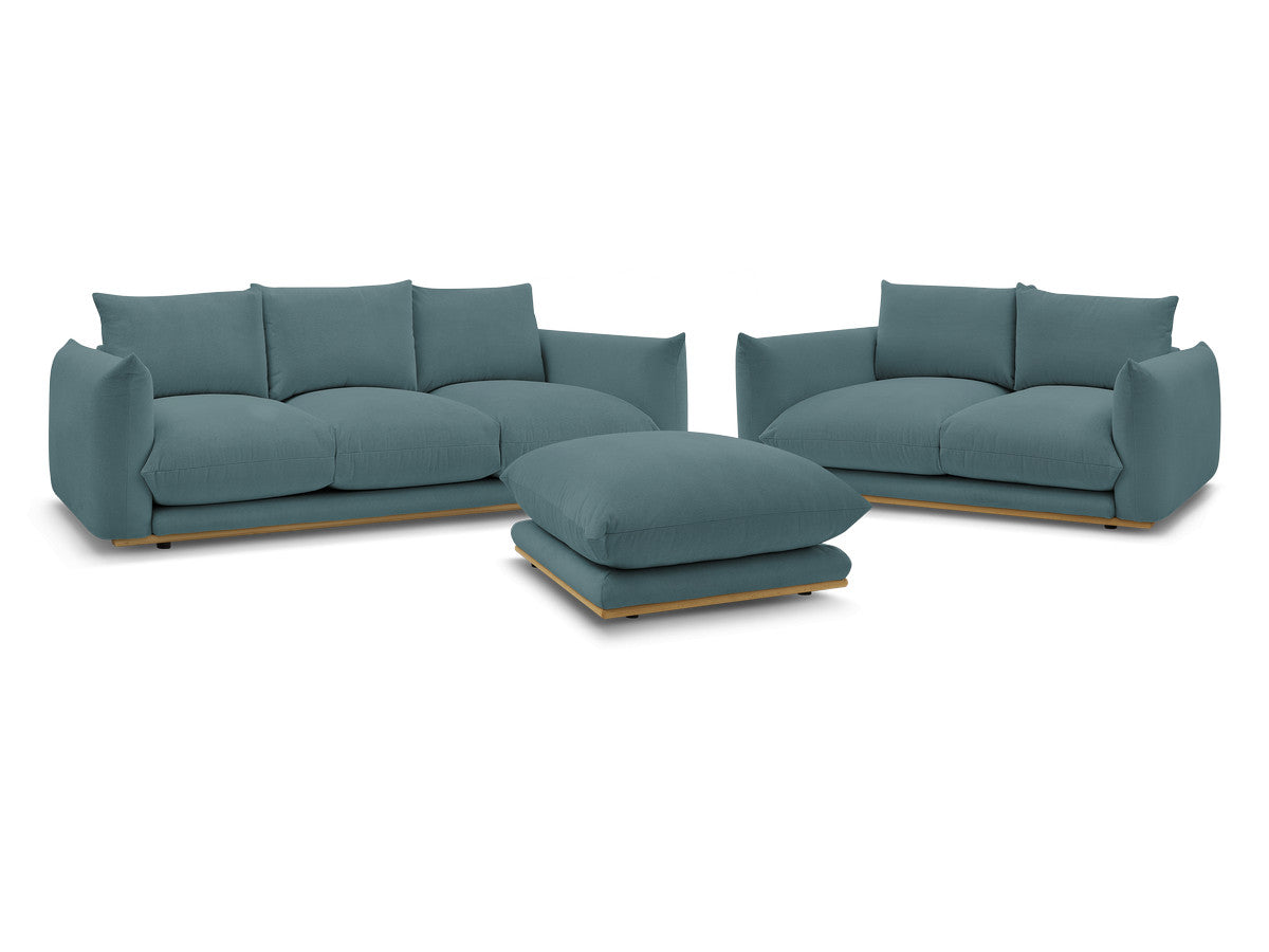 Sofagruppe 3+2 seter ERNEST med puff