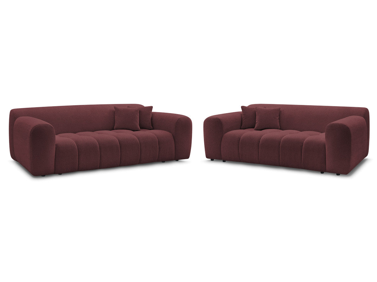 Sofagruppe 3 + 2 seter MELISSE i melert stoff