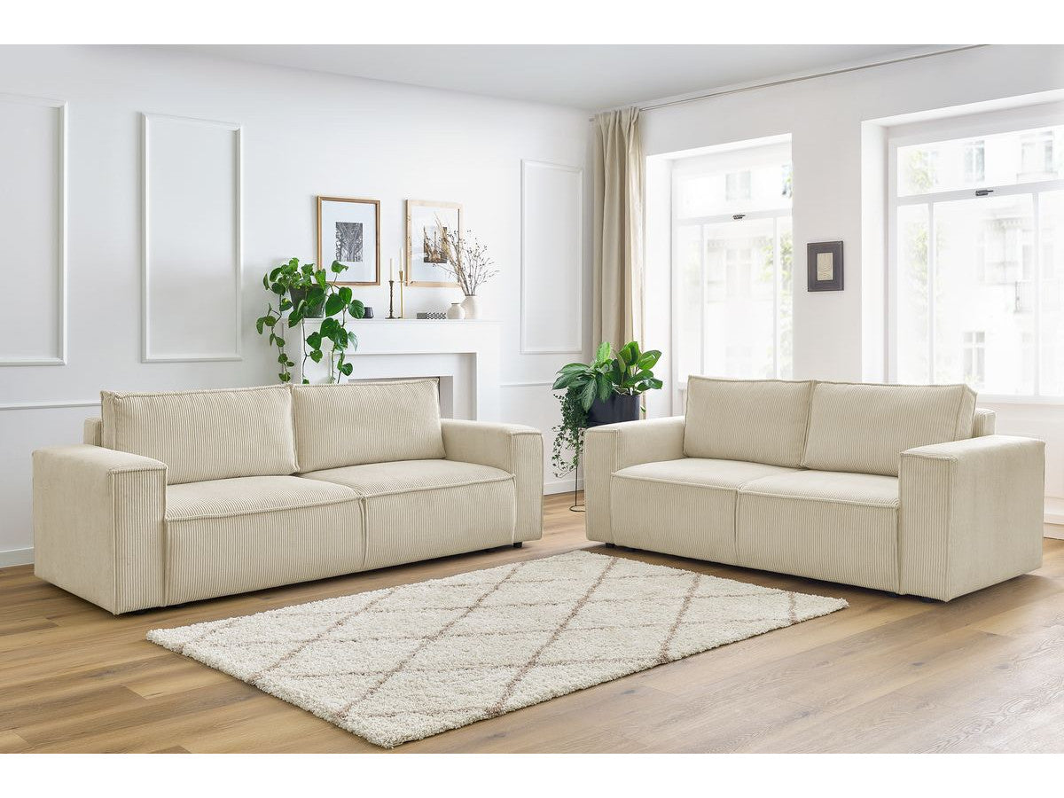 Sofagruppe 3 + 2 seter NIHAD i kordfløyel