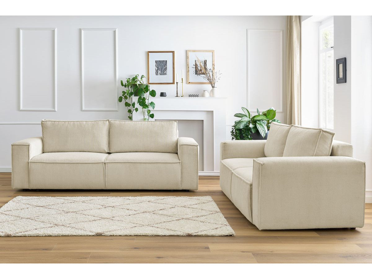 Sofagruppe 3 + 2 seter NIHAD i kordfløyel