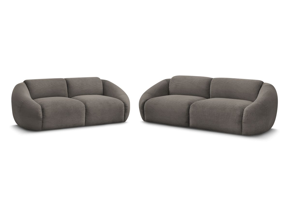 Sofagruppe 3 + 2 seter TINA i kordfløyel