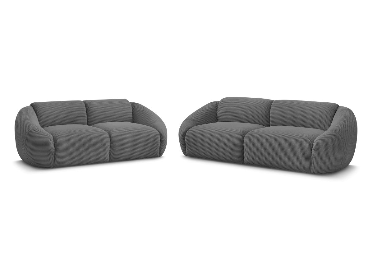 Sofagruppe 3 + 2 seter TINA i kordfløyel